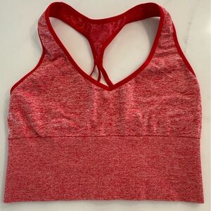 PINK Victoria's Secret Red Sports Bra